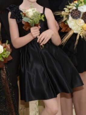 Stylish Black Girls Formal Dress